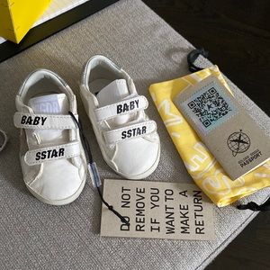 Brand new Golden Goose baby sneakers! Baby school model. Never worn